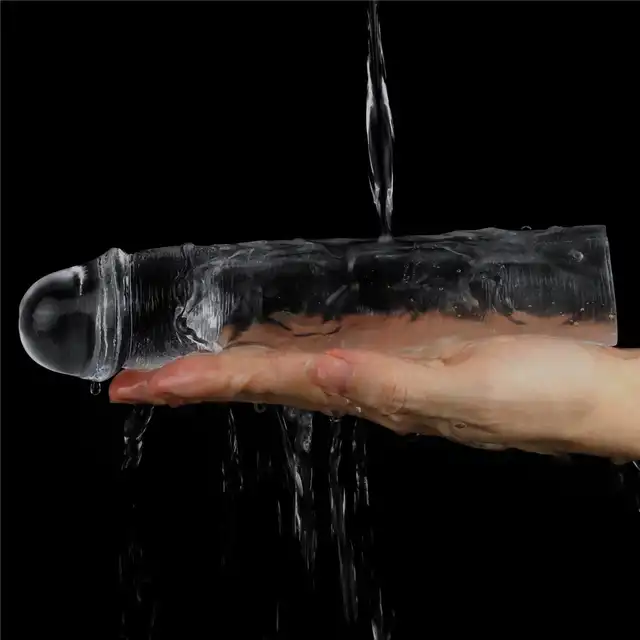 LoveToy - Clear Penis Sleeve 2". Nakładka na penisa, pogrubienie, wydłużenie. Przezroczysty kolor!