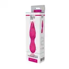 Dream Toys - Fluttering Tulip. Wibrator 2w1. Dwie końcówki stymulujące, klasyczne wibracje i stymulacja oralna. Unikatowy wzór. 