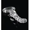 Icicles - No. 67. Szklane koraliki analne 20,5 cm. Najwyższej jakości szkło, możliwość zabawy temperaturą dla lepszej stymulacji!