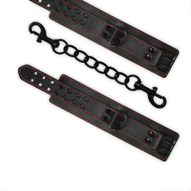 LoveToy - Ankle Cuffs. Kajdanki na kostki, regulowane, miękkie, eleganckie. 