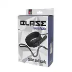 Blaze - Collar and Leash. Obroża ze smyczą, wygodne i bezpieczne dla ciała. Hipoalergiczny materiał, wysoka jakość. 