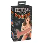 You2Toys - Bull Power Strap On. 15 cm długości. Damski regulowany, wygodny strap on z realistycznym dildo. 