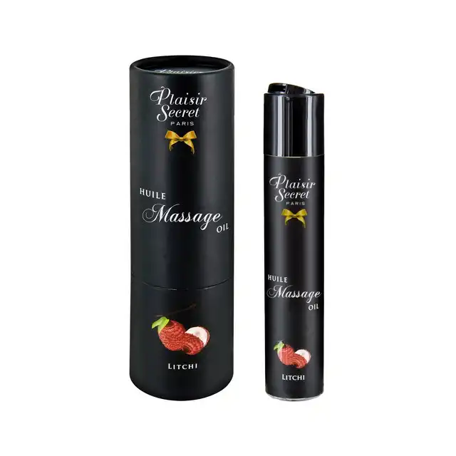 Plaisir Secret - Massage Oil Litchi. Olejek do masażu o zapachu liczi 59ml.