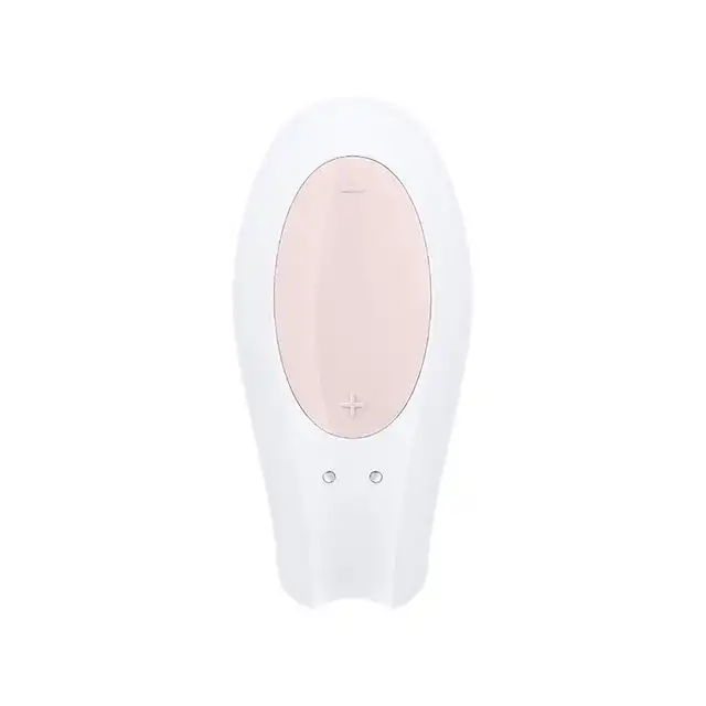 Satisfyer - Partner Vibrator White. Ultra nowoczesny biały wibrator dla par. Sterowany aplikacją. Nowość!
