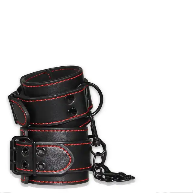 LoveToy - Ankle Cuffs. Kajdanki na kostki, regulowane, miękkie, eleganckie. 