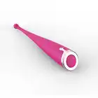 Femme Toys - Satisfaction. Elegancki stymulator punktu G. Różowy dyskretny wibrator docierający do wszystkich miejsc intymnych!