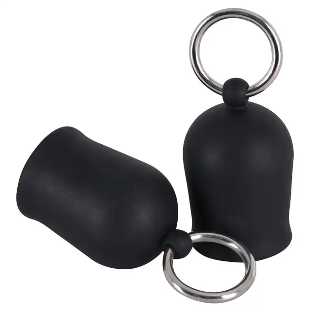 Black Velvets - Nipple Sucker. Czarne przyssawki do sutków. Zwiększają wrażliwość, są miękkie i elastyczne. 