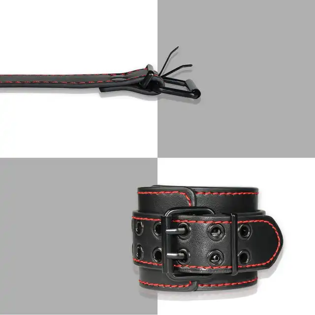 LoveToy - Ankle Cuffs. Kajdanki na kostki, regulowane, miękkie, eleganckie. 