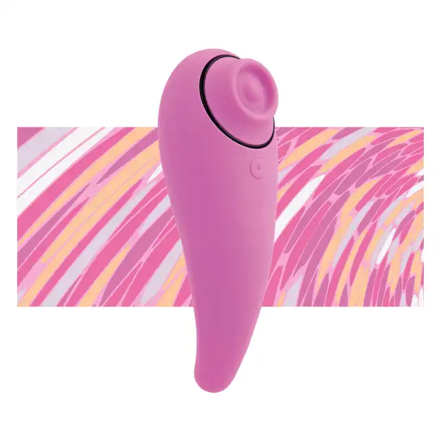 FeelzToys - FemmeGasm Tapping &amp; Tickling Vibrator Pink. Stymulujący wibrator z funkcją tap&amp;tickle. Mega Sale!