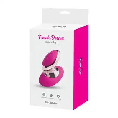 Femme Toys - Female Dream. Wodoodporny, multispeed, ładowany USB. Wyjątkowy wibrator do stymulacji łechtaczkowej. 