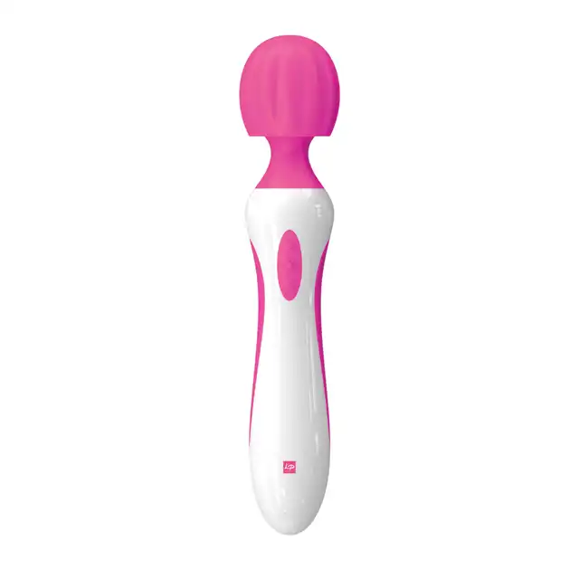 LoversPremium - XL Full Body Massager Pink. Duża magiczna różdżka do masażu ciała. Ultra wygodna w uchwycie i łatwa w obsłudze. 
