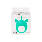 Lola - Mimi Animals Collection Unicorn Alfie Green. Słodki wibrujący, elastyczny ring na penisa! Wysoka jakość, uroczy design. 