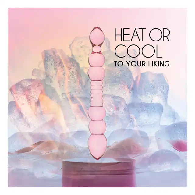 FeelzToys - Glazzz. Glass dildo lucid dreams. Szklane dildo z hipoalergicznego, odpornego na pęknięcia ciężkiego szkła.