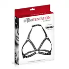 Fetish Tentation - Chest Harness. Uprząż na biust. Otwarty biustonosz ze sztucznej skóry. 