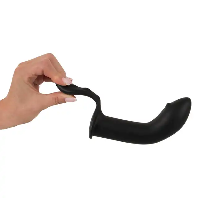 Rebel - Silicone Prostate Plug. Elastyczny masażer prostaty, idealny dla początkujących i poszukiwaczy dodatkowych wrażeń! 