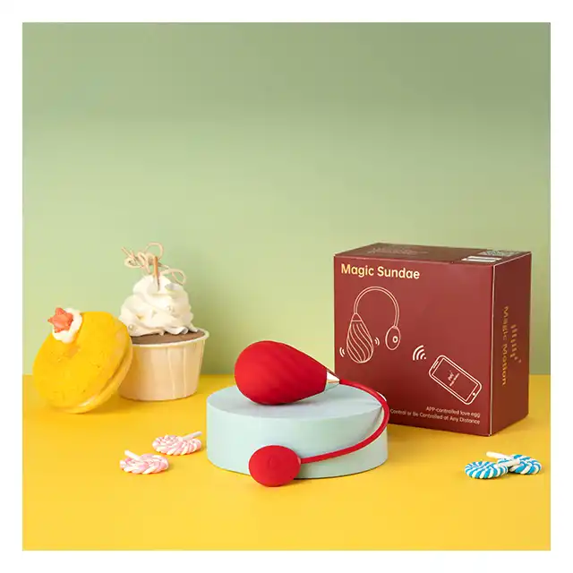 Magic Motion - Magic Sundae App Controlled Love Egg. Jajeczko wibrujące sterowane aplikacją. 