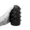 All Black - Bumpy Masturbator. Super masturbator, dyskretny i elastyczny. Czarna klasyka. 