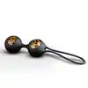 Panthra - Zane Geisha Balls. Kulki gejszy w panterkę! 62 g, idealne do ćwiczeń kegla. 