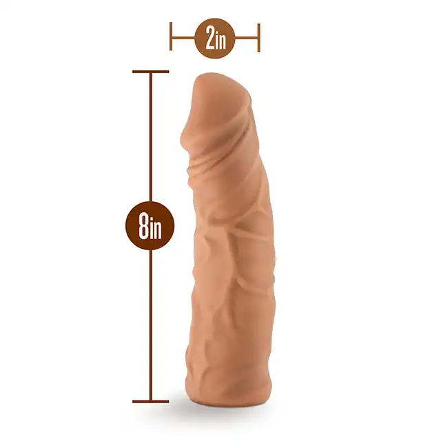 The Realm - Realistick 8 inch Lock On Dildo. Super realistyczne dildo, idealne do rękojeści w kształcie miecza. 