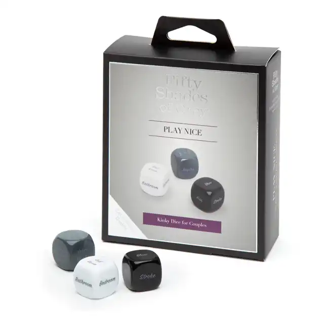Fifty Shades of Grey - Play Nice, Game Dice. Kostki do gry dla par. 