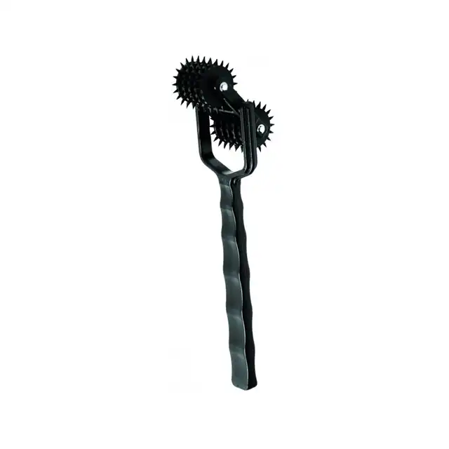 Master Series - Transfix Dual Pinwheel - Radełko. 10 kół ze szpilkami dla zniewalającego podniecenia!