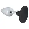You2Toys - Metal Plug M. Średniej wielkości metalowy plug analny z silikonową podstawą. Bezpieczny, wygodny, wysokiej jakości.
