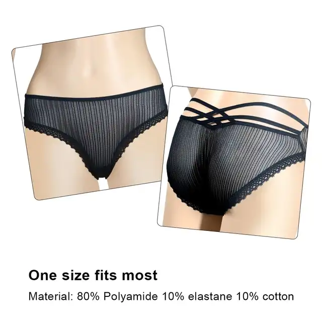 LoveToy - IJoy Rechargeable Vibrating Panties. Majtki z wibrującym bulletem, ładowanym USB.