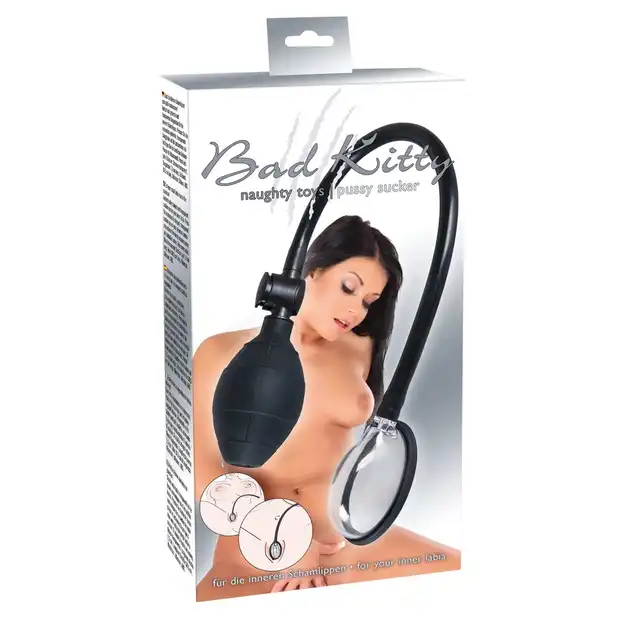 Bad Kitty - Labia Sucker. Pompka do pochwy, wzmocniony orgazm, większa wrażliwość i mocniejsze ukrwienie miejsc intymnych. 