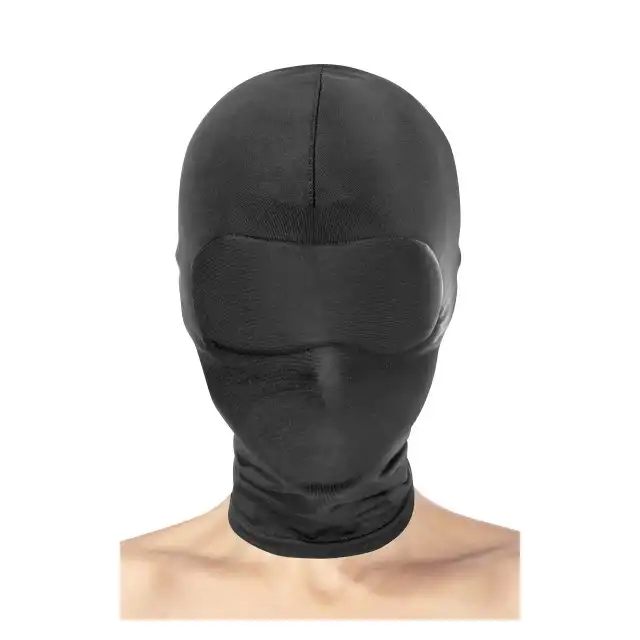 Fetish Tentation - Closed Hood. Maska kaptur na twarz. Oddychający materiał, miękki w dotyku. 