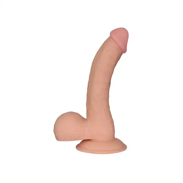 LoveToy - The Ultra Soft Dude 8,8". Świetne realistyczne dildo z mocną przyssawką!