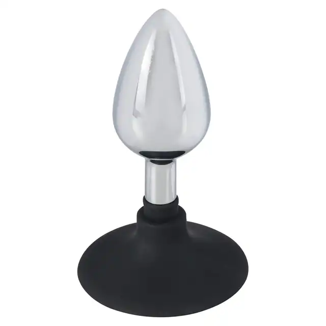 You2Toys - Metal Plug M. Średniej wielkości metalowy plug analny z silikonową podstawą. Bezpieczny, wygodny, wysokiej jakości.