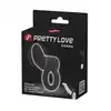 Pretty Love - Cobra.  100% Silikonowy ring erekcji ze szczoteczkę do łechtaczki. Mocne wibracje. Bestseller!