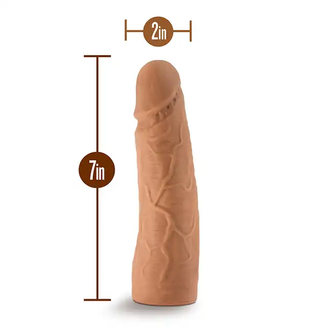 The Realm - Realistick 7 inch Lock On Dildo. Super realistyczne dildo, idealne do rękojeści w kształcie miecza. 