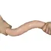 LoveToy - Slim Ultra Double Dildo. 45 cm podwójne dildo, wspólna lub podwójna penetracja! Wysokiej jakości silikon. 
