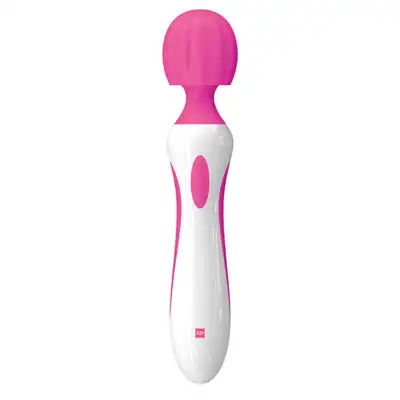 LoversPremium - XL Full Body Massager Pink. Duża magiczna różdżka do masażu ciała. Ultra wygodna w uchwycie i łatwa w obsłudze. 