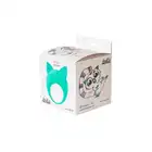 Lola - Mimi Animals Collection Lemur Remi Green. Słodki wibrujący, elastyczny ring na penisa! Wysoka jakość, uroczy design. 