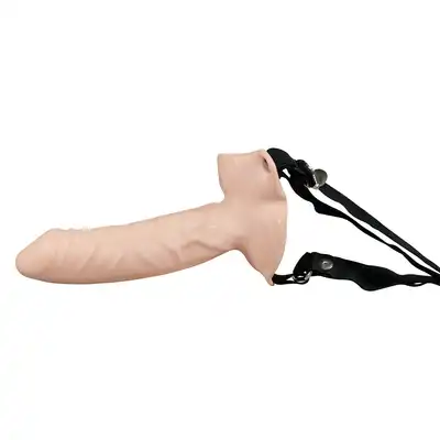You2Toys - Bull Power Strap On. 15 cm długości. Damski regulowany, wygodny strap on z realistycznym dildo. 
