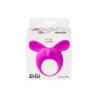 Lola - Mimi Animals Collection Fennec Phil Purple. Słodki wibrujący, elastyczny ring na penisa! Wysoka jakość, uroczy design. 