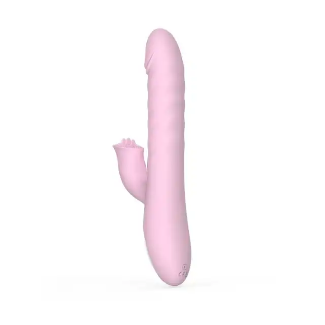 Femme Toys - Perfect Lover. Aksamitnie gładki, cichy i silny wibrator z króliczkiem ze stymulującymi wypustkami. 