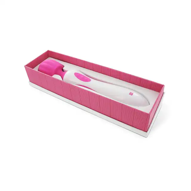 LoversPremium - XL Full Body Massager Pink. Duża magiczna różdżka do masażu ciała. Ultra wygodna w uchwycie i łatwa w obsłudze. 