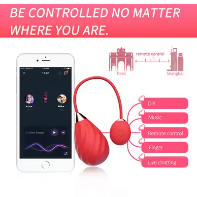 Magic Motion - Magic Sundae App Controlled Love Egg. Jajeczko wibrujące sterowane aplikacją. 