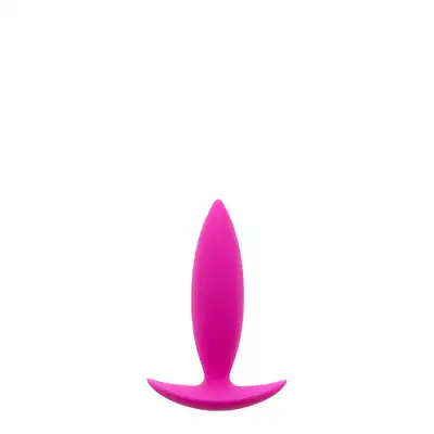 Dream Toys - Bootyful Anal Plug Xtra Small Pink. Silikonowy różowy plug analny z kotwicą dla bezpieczeństwa. 2,5 x 9 cm 