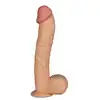 LoveToy - King Sized Dildo. Realistyczne wielkie dildo 32 cm długości, 5,9 cm szerokości. Mocna przyssawka!