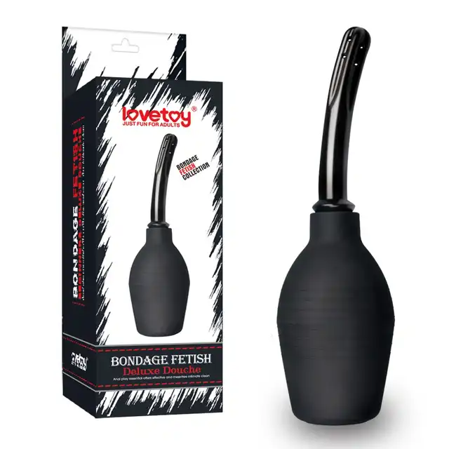 LoveToy - Anal Douche Deluxe. Duża i pojemna, konieczna higiena miejsc intymnych. 
