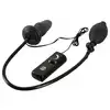 You2Toys - Inflatable Vibrating Plug Black. Pompowany wibrujący plug analny. Idealny do zabawy analnej dla początkujących i ekspertów.