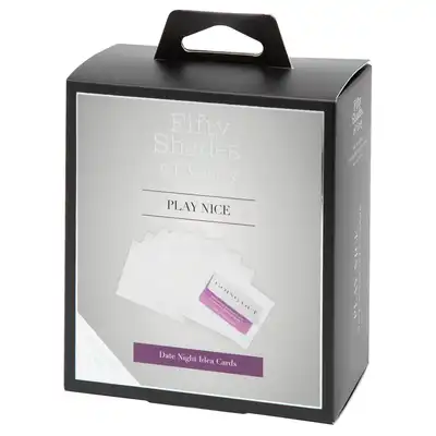 Fifty Shades of Grey - Play Nice Night Date Card Game. Gra karciana dla par. 
