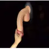 LoveToy - King Sized Dildo. Realistyczne dildo 28 cm długości, 5,6 cm szerokości! Cielisty, elastyczny. Mocna przyssawka!