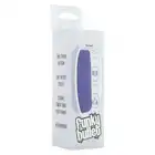 ToyJoy - Funky Bullet. Purpurowy mini wibrator wysokiej jakości. Pokryty aksamitnym silikonem.  