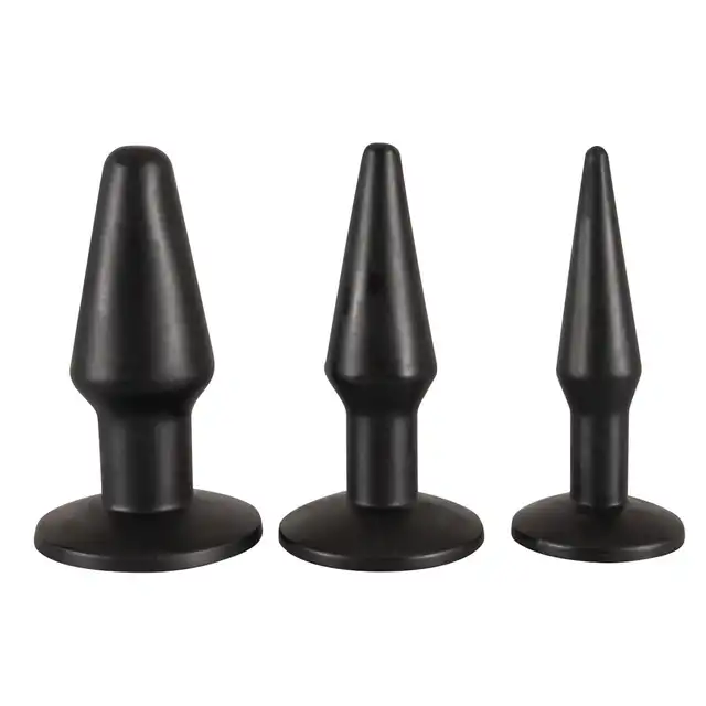 You2Toys - Anal Advanced Set. 3 rozmiary wtyczek analnych, elastyczne, giętkie. Idealne do treningu analnego. 