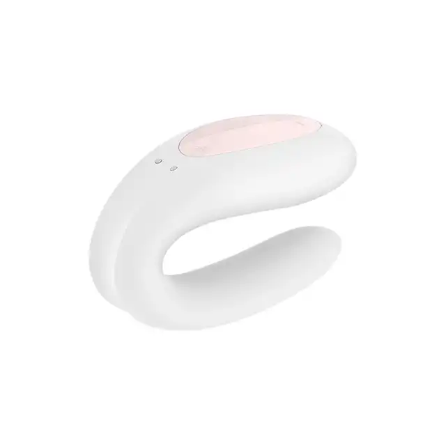 Satisfyer - Partner Vibrator White. Ultra nowoczesny biały wibrator dla par. Sterowany aplikacją. Nowość!